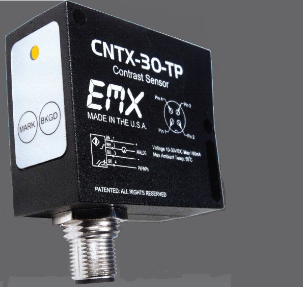 美國EMX 對比度傳感器 顏色差異對比 色彩分類傳感器