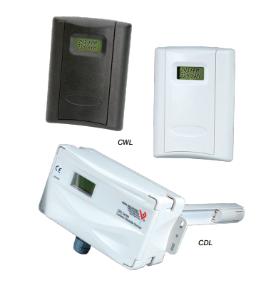 管道式二氧化碳傳感器 - 豪華