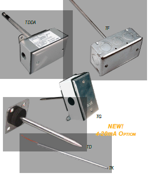 管道式溫度傳感器 –室內(nèi)箱