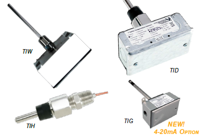 浸入式溫度傳感器 –防水- 2-1/2in 探頭