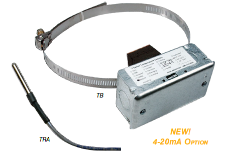 專業(yè)溫度傳感器 –管夾安裝- TBAB0