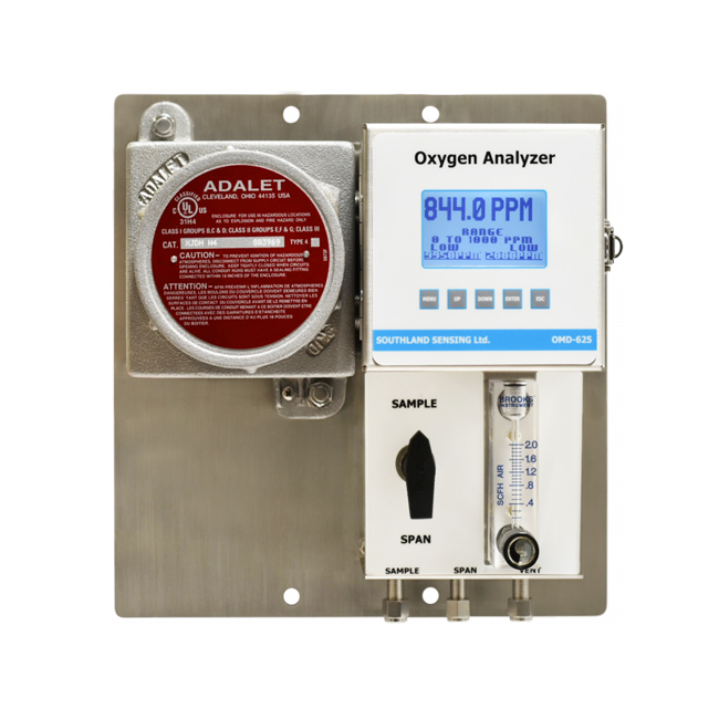 美國Southland 防爆型在線氧氣分析儀